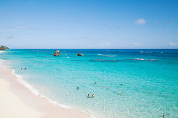 BERMUDA. Rocks and Beaches at Warwick Long Bay.