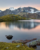Mother Berger Lake, Wild Freiger, ZUCKERHÜTL, Stubai Alps, Tyrol, Austria
