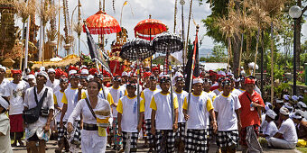 Panca Wali Krama Zeremonie (alle 10 Jahre)  im Muttertempel Besakih, Bali Indonesien