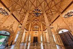 La Lonja de la Seda, UNESCO Weltkulturerbe, Valencia Spanien