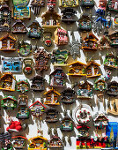 Small magnet boards as a souvenir, country-specific motifs, Freiburg im Breisgau, Black Forest, Baden-Württemberg, Germany