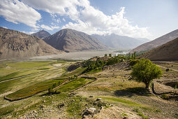 Tadschikischer Wakhan mit Blick auf Afghanistan, Tadschikistan, Asien