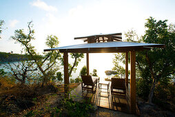 Die Aussichtslaube am Pavillion ist nur für Gäste, Lizard Island, Queensland, Australien