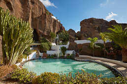 Lagomar at Nazaret (Teguise), Atlantic Ocean, Lanzarote, Canary Islands, Islas Canarias, Spain, Europe