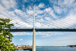 Rügenbridge from Stralsund to Rügen, Mecklenburg-Western Pomerania, Germany