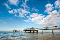 Seebrücke, Heringsdorf, Usedom, Mecklenburg-Vorpommern, Deutschland