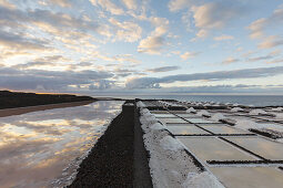 Salinas Marinas de Fuencaliente, Salinen, Salzgewinnung, Fuencaliente, UNESCO Biosphärenreservat,  La Palma, Kanarische Inseln, Spanien, Europa