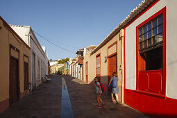 Calle Calvo Sotelo, old town, Los Llanos de Aridane, UNESCO Biosphere Reserve, La Palma, Canary Islands, Spain, Europe
