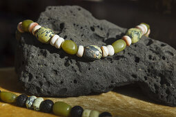 shop, gemstone jewelry, Los Llanos de Aridane, UNESCO Biosphere Reserve, La Palma, Canary Islands, Spain, Europe