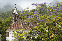 Santuario de Nuestra Senora de las Nieves, Wallfahrtsort, Las Nieves, bei Santa Cruz de La Palma, UNESCO Biosphärenreservat, La Palma, Kanarische Inseln, Spanien, Europa