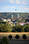 Blick von Norden, Naumburg, Sachsen-Anhalt, Deutschland