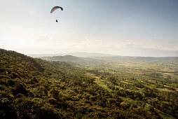 paragliding at outdoors centre of San Gil, Departmento Santander, Colombia, Southamerica