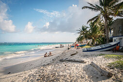 karibischer Traumstrand auf San Andres, Departamento San Andrés und Providencia, Kolumbien, Karibik, Südamerika