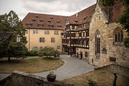 Innenhof der Veste Coburg, Oberfranken, Bayern, Deutschland