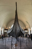 Viking ship at Viking Ship Museum Vikingskipshuset in Oslo, Norway, Scandinavia, Europe