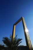 Dubai Frame, Zaabel Park, Dubai, VAE, Vereinigte Arabische Emirate