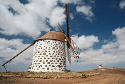 Windmühlen, Villaverde, La Oliva, Fuerteventura, Spanien, Europa