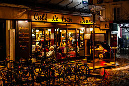 Brasserie cafe le nazir, 56 Rue des Abbesses, Montmartre, 75018 Paris, Frankreich, Europa