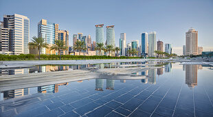 Skyscrapers, West Bay, Diplomatic Area, Doha, Qatar