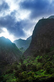 Cape Verde, Island Santo Antao, landscapes, hiking, mountains, green