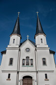 St Trinitatiskirche, Historische Altstadt Schneeberg, UNESCO Welterbe Montanregion Erzgebirge, Schneeberg, Sachsen