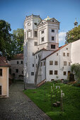 Water Towers At The Red Gate, UNESCO World Heritage Historic Water Management, Augsburg, Bavaria, Germany