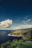 Küstenlandschaft auf den Azoren, Sao Miguel, Azoren, Portugal, Atlantik, Atlantischer Ozean, Europa