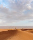The Sahara desert in southern Morocco