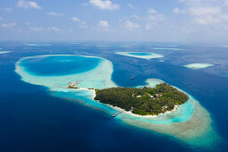 Villivaru holiday island, South Male Atoll, Indian Ocean, Maldives