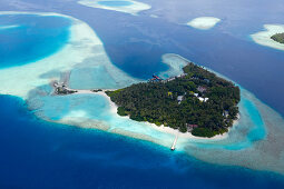 Villivaru holiday island, South Male Atoll, Indian Ocean, Maldives