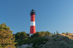 Hörnum lighthouse, Sylt, Schleswig-Holstein, Germany