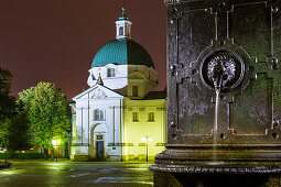 Benediktinerkloster und Kirche St. Kasimir, Neuer Marktplatz, Altstadt, Warschau, Polen, Europa