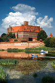 Schloss Malbork (deutsch: Marienburg), Woiwodschaft Pommern, Polen, Europa