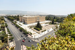 The Greek Parliament in Syntagma Square, Athens, Greece