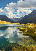 Lac du Pontet, Montagne des Agneaux, La Meije, Rhones Alpes, Hautes-Alpes, Frankreich