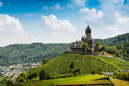 Reichsburg, Cochem an der Mosel, Mosel, Rheinland-Pfalz, Deutschland