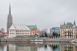 The Cathedral Island, Ostrów Tumski, Wroclaw, Poland, Europe