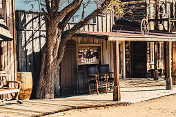 Mane Street in Pioneertown, Joshua Tree National Park, Kalifornien, USA, Nordamerika