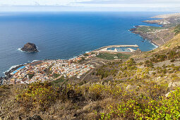 Aussichtspunkt auf Garachico, Nordwesten von Teneriffa, Spanien