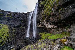 Der höchste Wasserfall auf den Färöer Inseln befindet sich auf der Hauptinsel Streymoy und hat den Namen Fossá