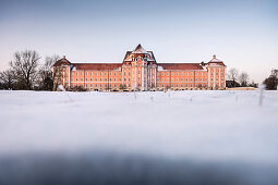 Kloster Wiblingen bei Ulm im Winter, Oberschwäbische  Barockstraße, Baden-Württemberg, Deutschland, Europa
