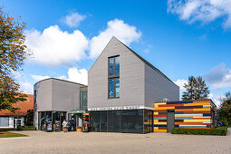 Das Max Hünten Haus ist das Zentrum der Fotografie in Zingst, Mecklenburg-Vorpommern, Deutschland