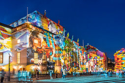 Festival of lights Berlin 2020, Bebelplatz, Staatsoper Unter den Linden, Berlin, Germany