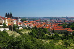 Blick auf Prag, Tschechien, Europa