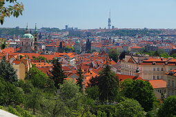 Blick auf Prag, Tschechien, Europa