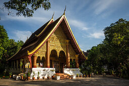 Wat Choum Khong Sourin Tharame Tempel in Luang Prabang, Laos, Asien