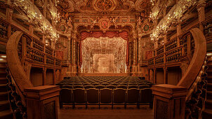 UNESCO Weltkulturerbe „Markgräfliches Opernhaus Bayreuth“, Oberfranken, Bayern, Deutschland