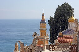 Old cemetery, Menton, Provence-Alpes-Cote d'Azur, France