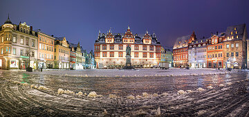 Coburg market square, Coburg, Upper Franconia, Bavaria, Germany