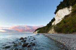 Chalk cliffs, chalk coast, Jasmund National Park, Rügen, Baltic Sea, Mecklenburg-Western Pomerania, Germany